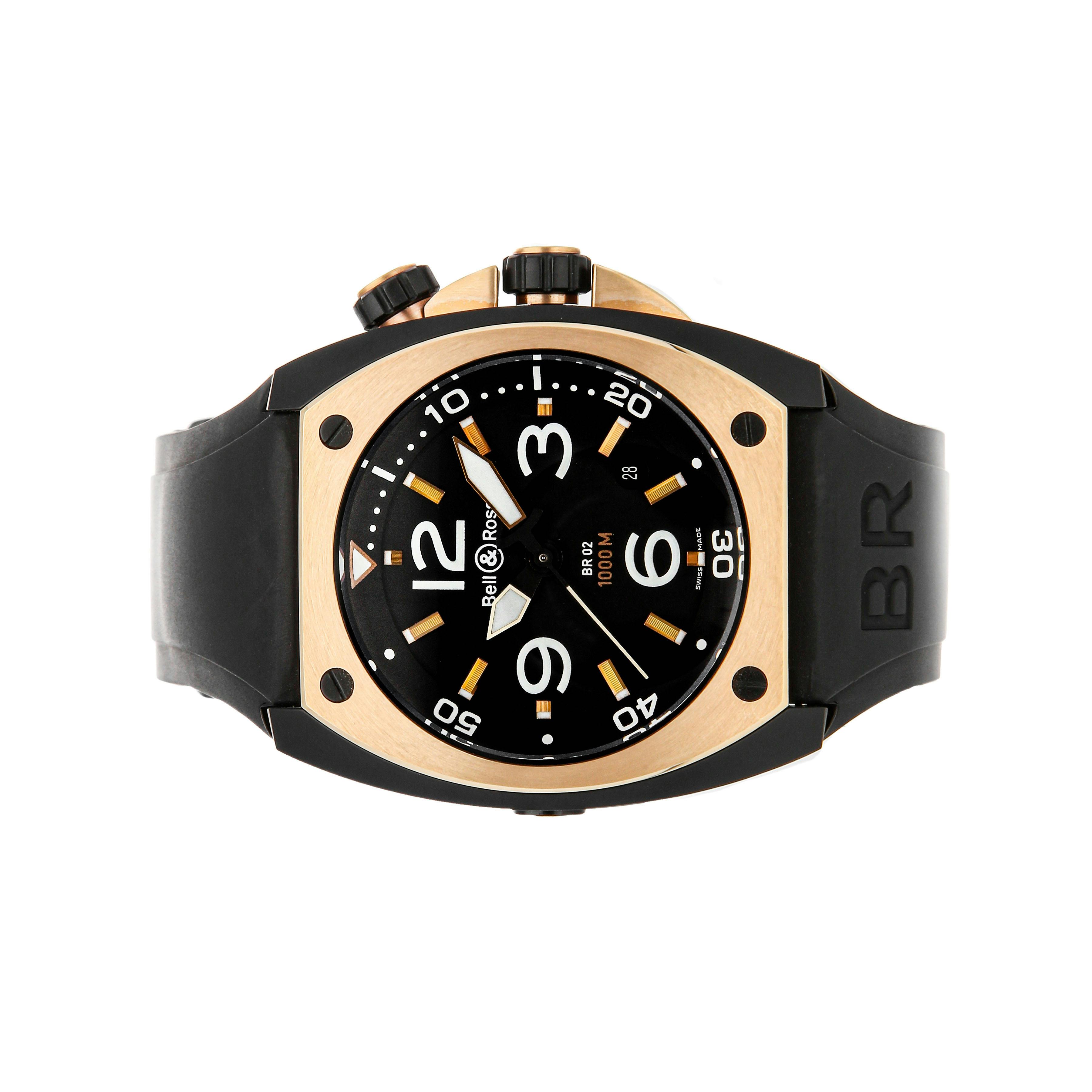 Bell Ross BR02 BR02 PINKGOLD Govberg Jewelers